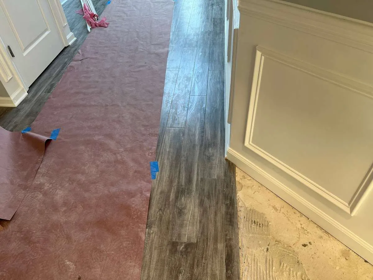 Completed marble shower restoration in Palmer